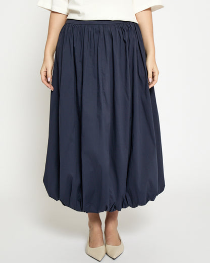 Oline Midi Skirt - Sky Captain