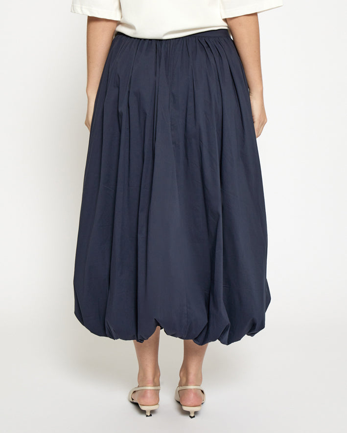 Oline Midi Skirt - Sky Captain