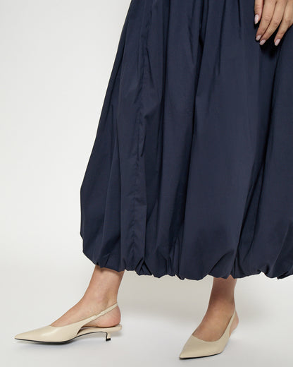 Oline Midi Skirt - Sky Captain