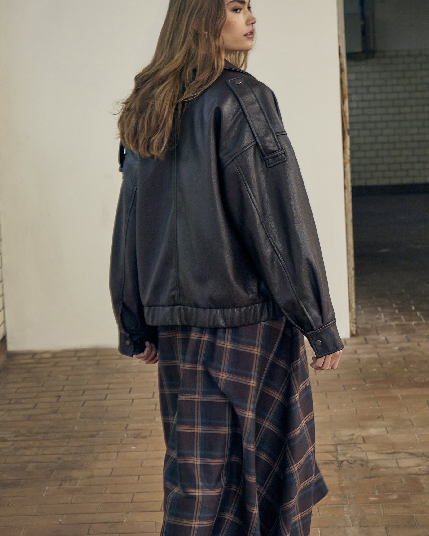 Penny Jacket - Java Brown Print