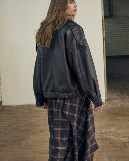Penny Jacket - Java Brown Print