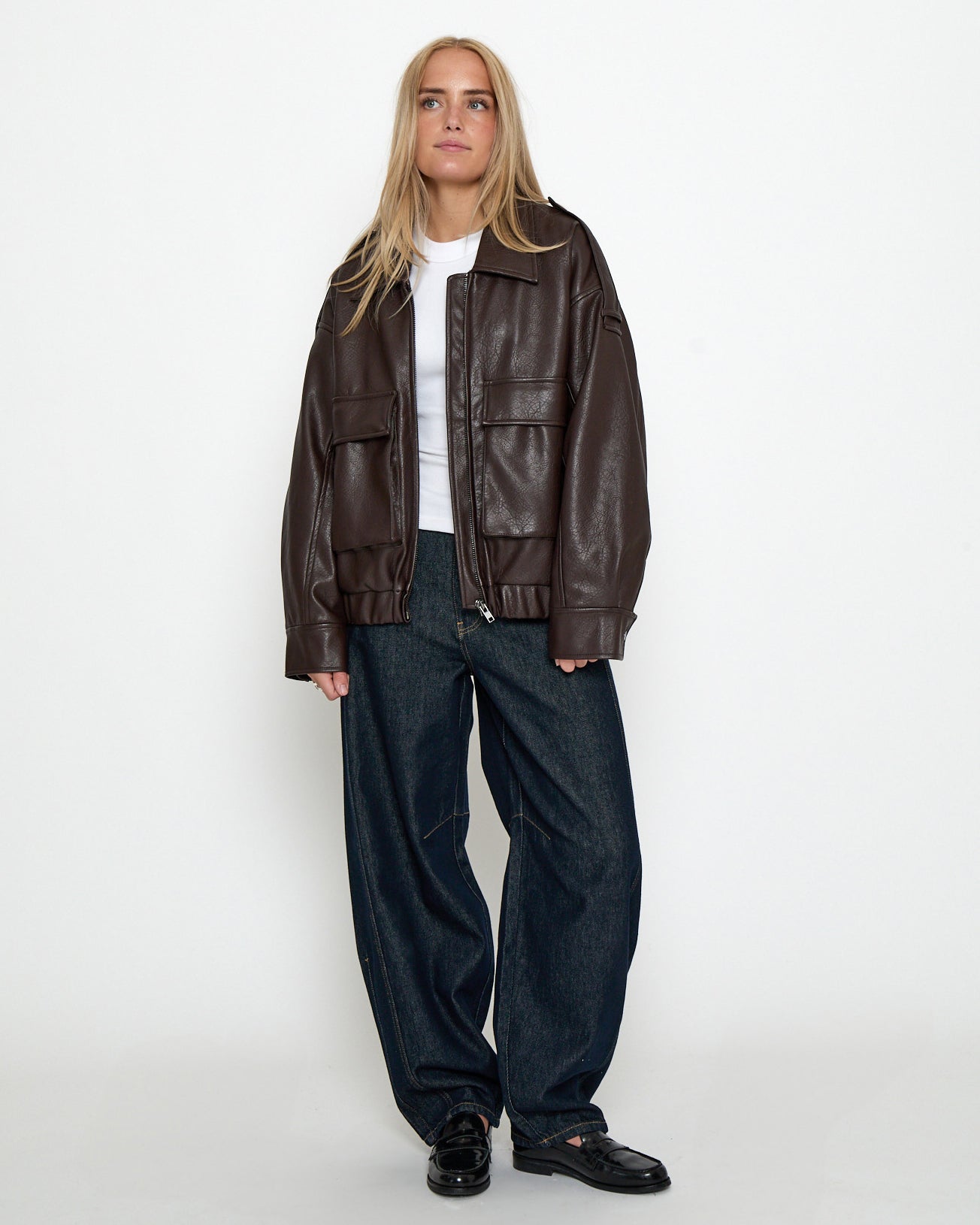 Penny Jacket - Java Brown Print