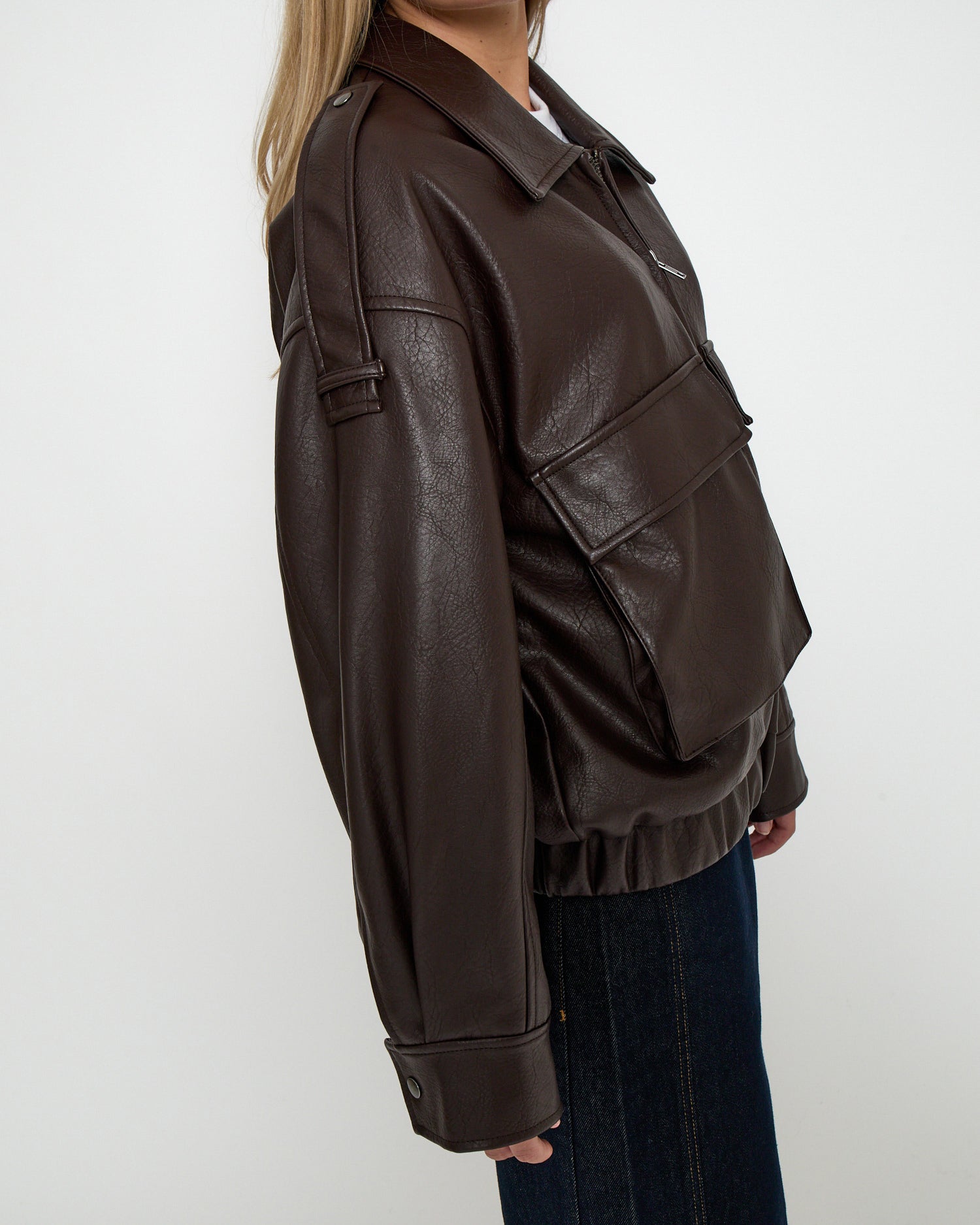 Penny Jacket - Java Brown Print