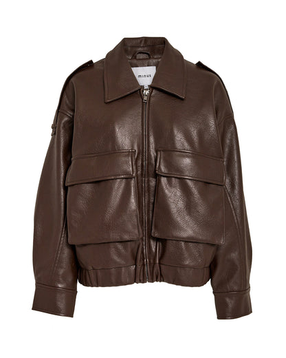 Penny Jacket - Java Brown Print