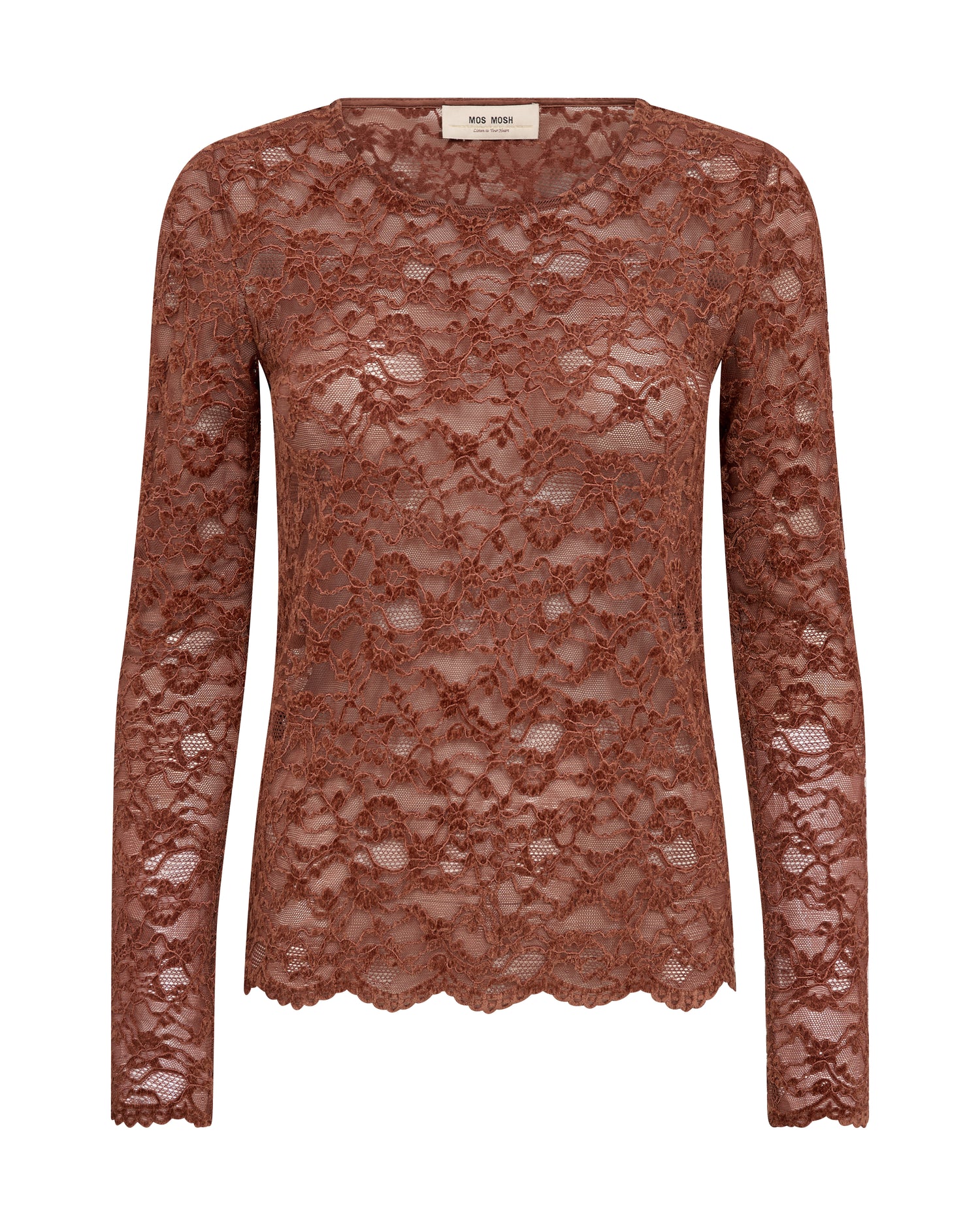 Miriel Velvet Lace Blouse - Imperial Topaz