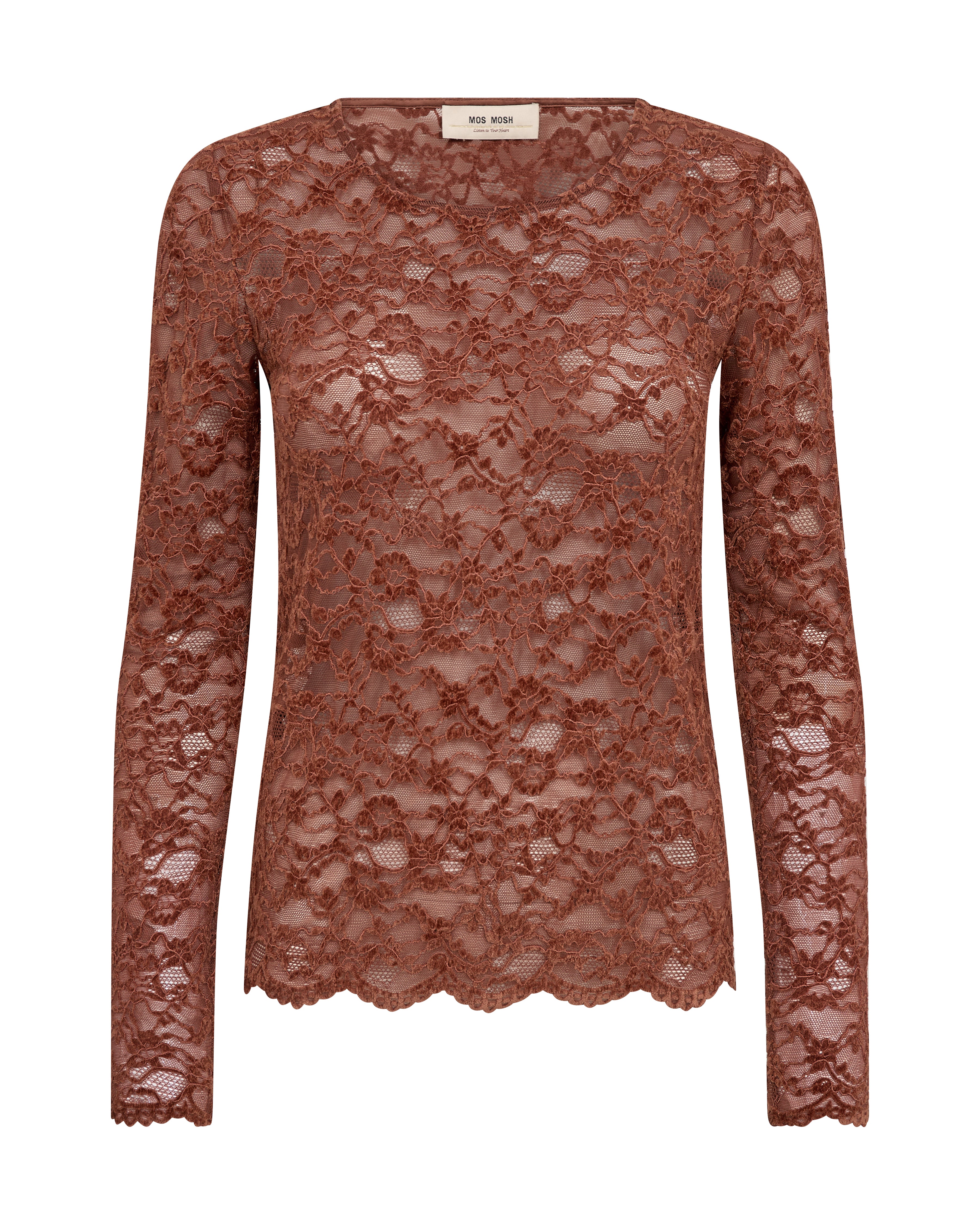 Miriel Velvet Lace Blouse - Imperial Topaz