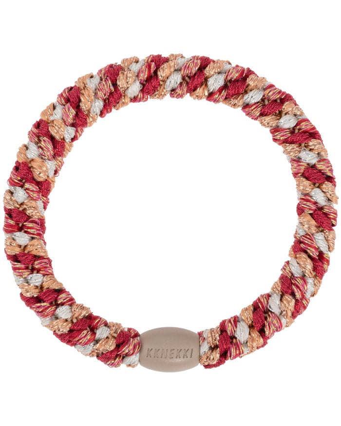 Kknekki Band - Mix Raspberry Ivory Glitter