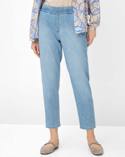 Mona S 7/8 Capri Trousers - Used Light Blue