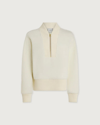 Mumford Half Zip Fleece - Egret
