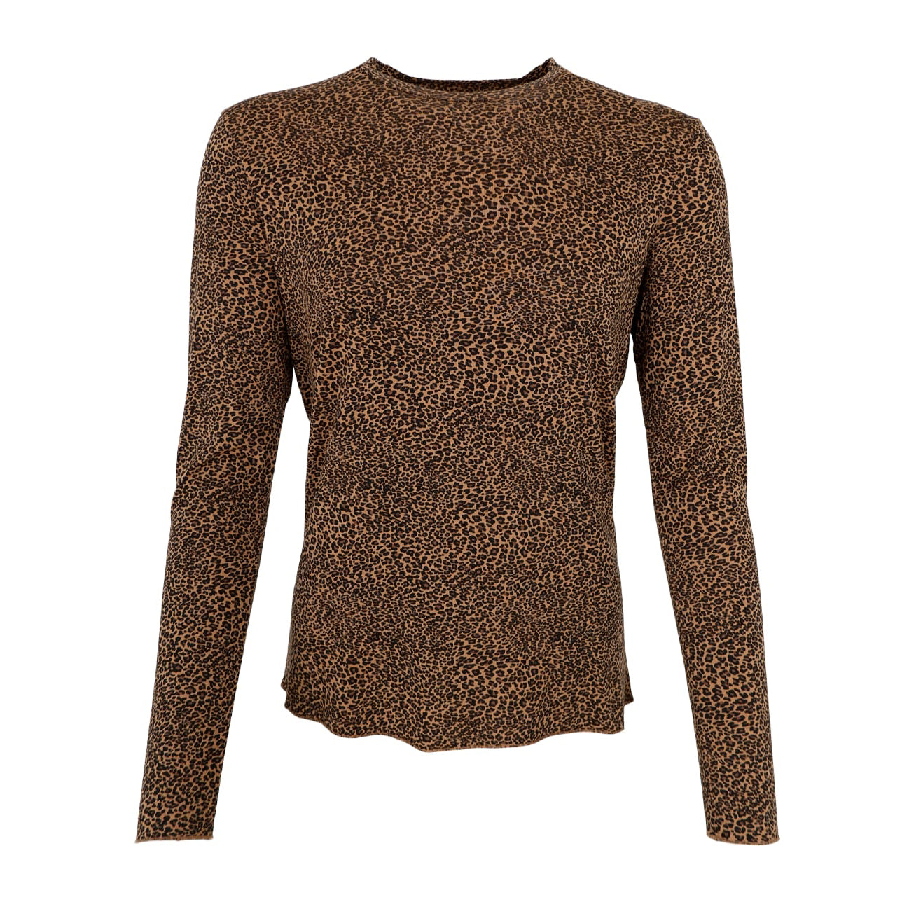 Noah Printed Tee - Brown Leo