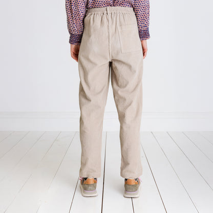 Nova Cord Trouser - Ecru