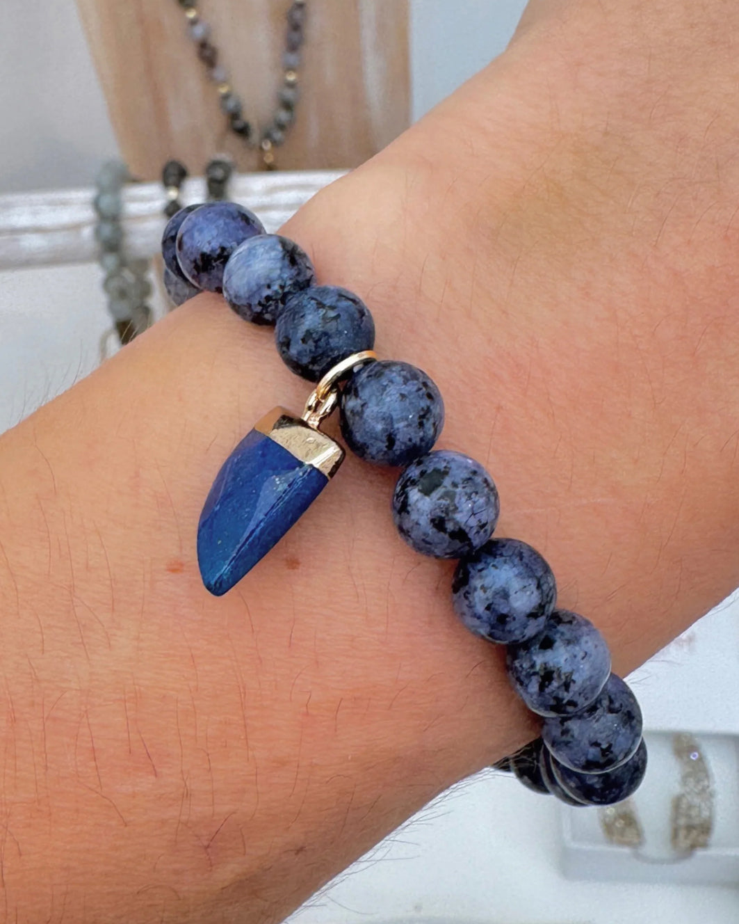 Spirit Stone Bracelet - Navy