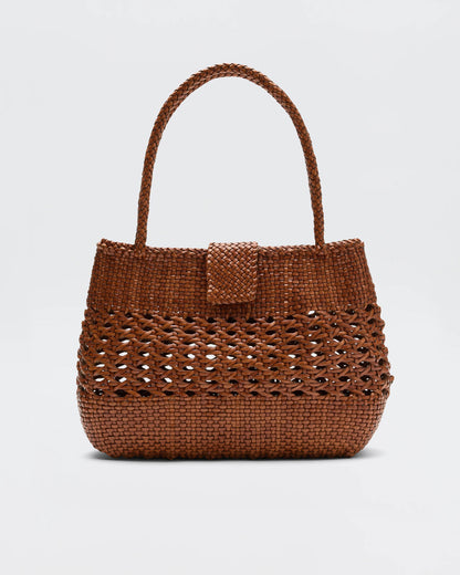 Rixo x Dragon Diffusion Niamh Leather Bag - Tan