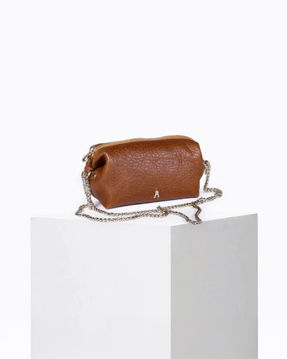 Nuage Bubble Leather Bag - Havana