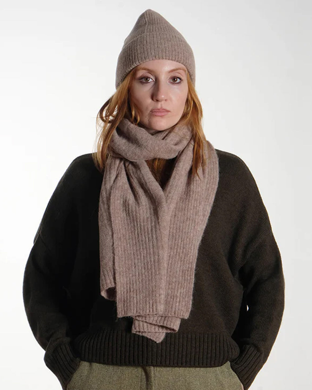 Nuriette Hat - Taupe Gray