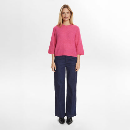 Nuriette Selma Pullover - Fandango Pink