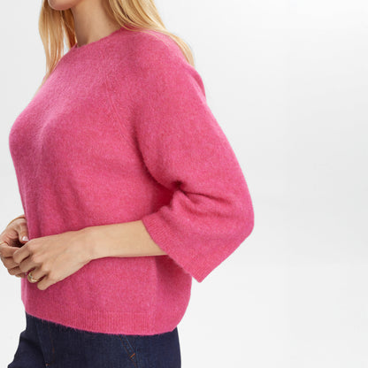 Nuriette Selma Pullover - Fandango Pink