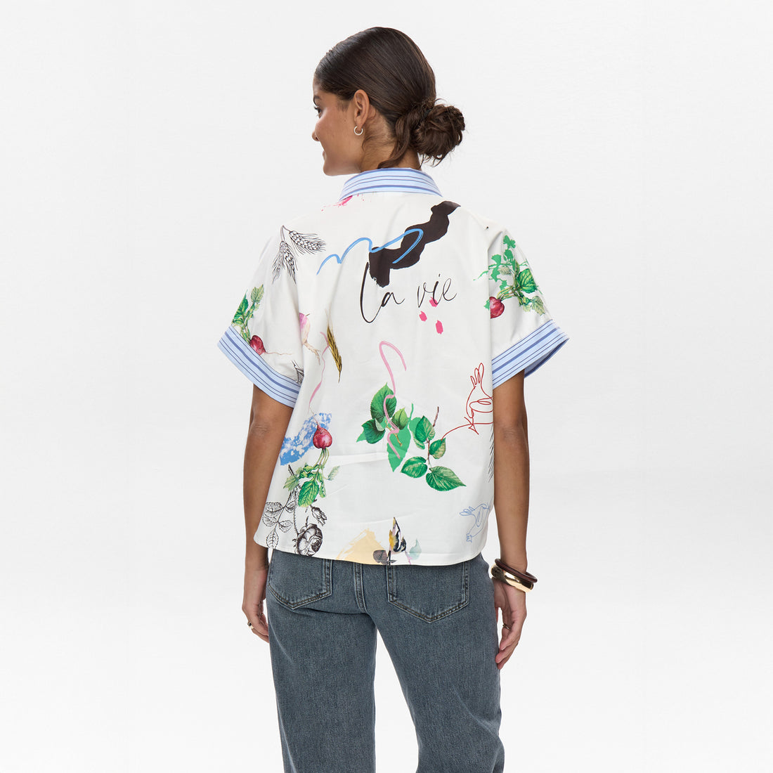 Nujaden Print Shirt - Provence