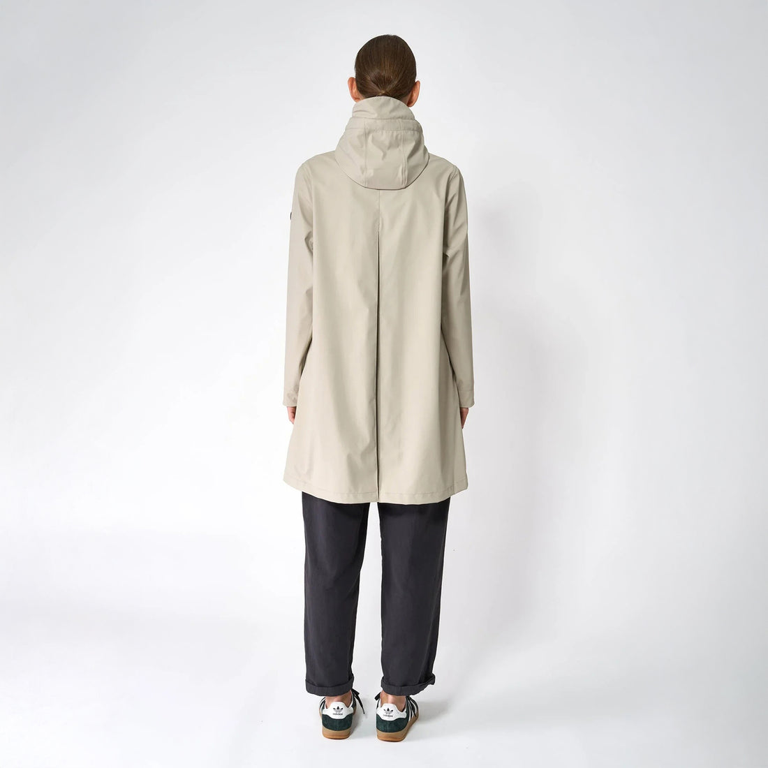 Nuovola Raincoat - Stone Grey