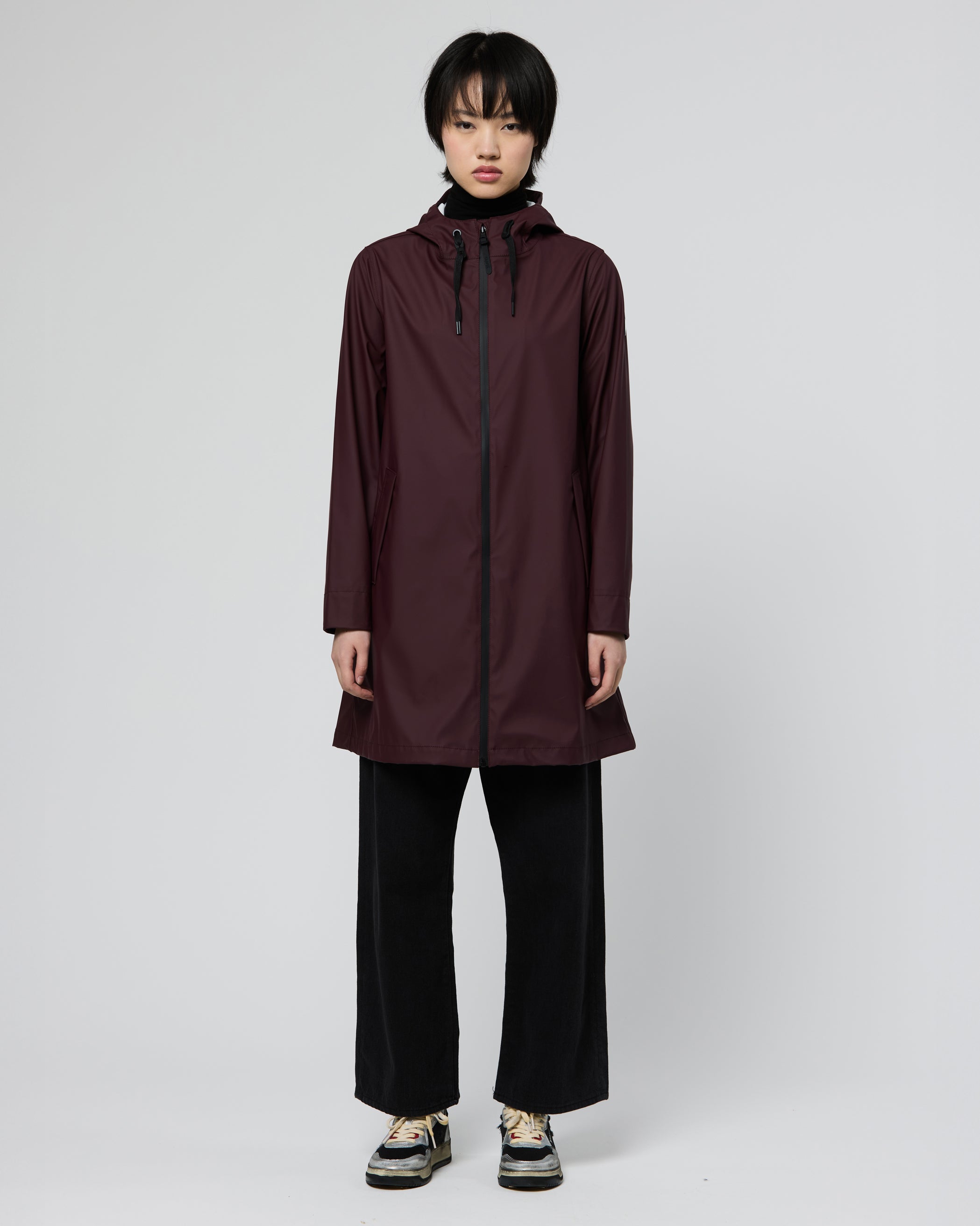 Nuovola Pu Raincoat - Fig