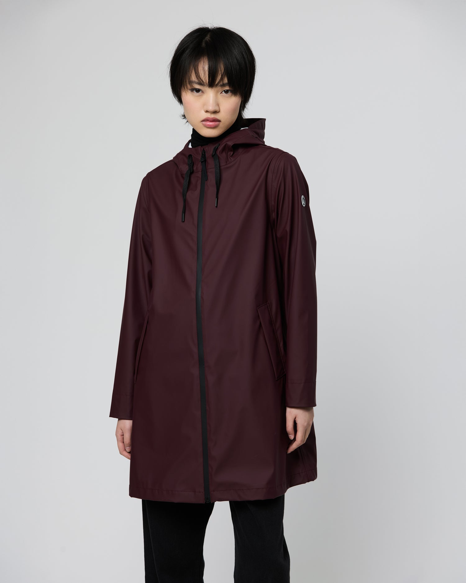 Nuovola Pu Raincoat - Fig