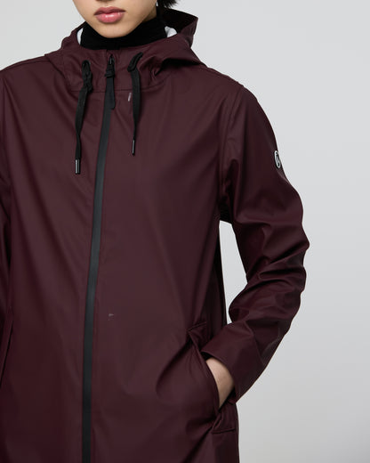 Nuovola Pu Raincoat - Fig