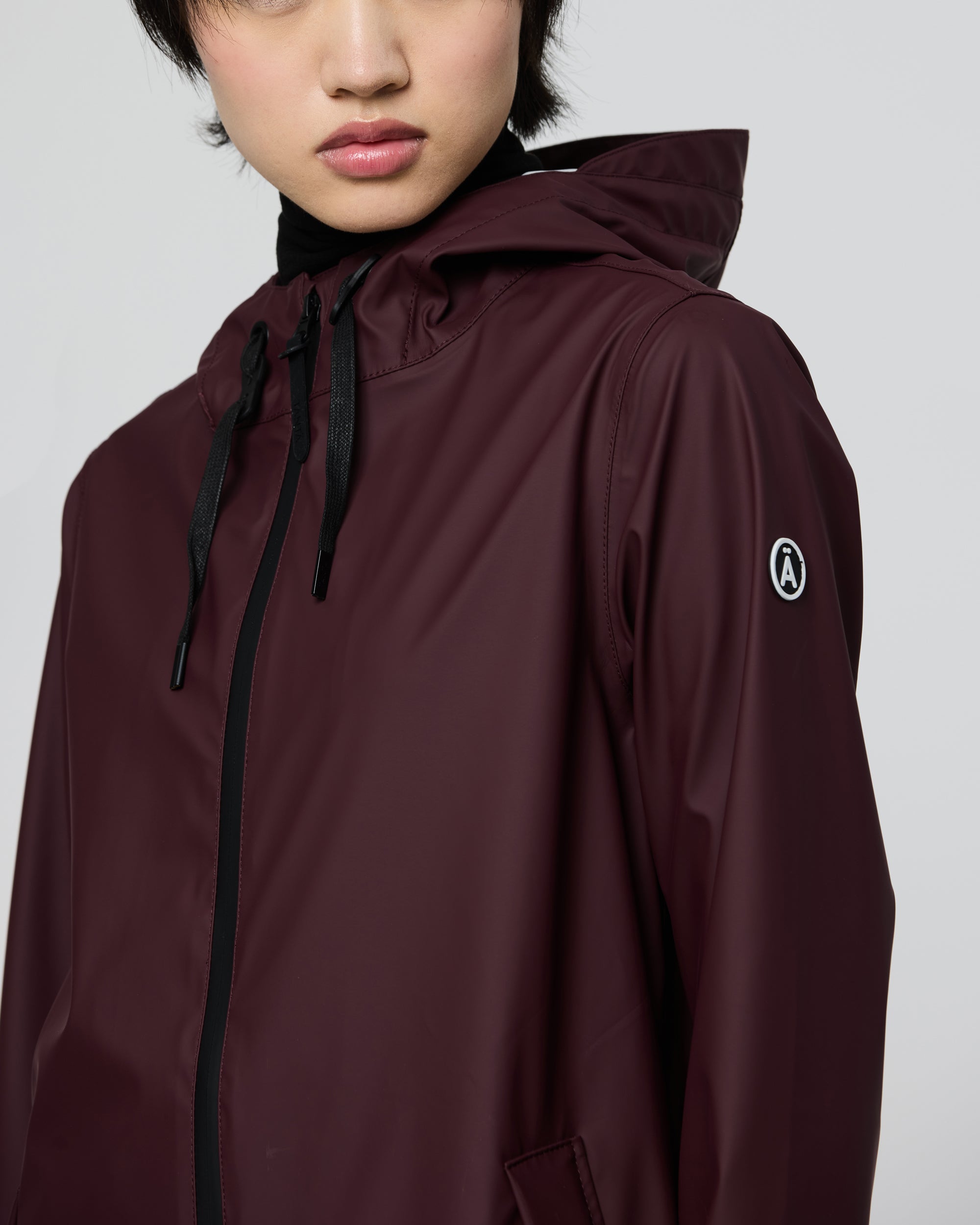 Nuovola Pu Raincoat - Fig