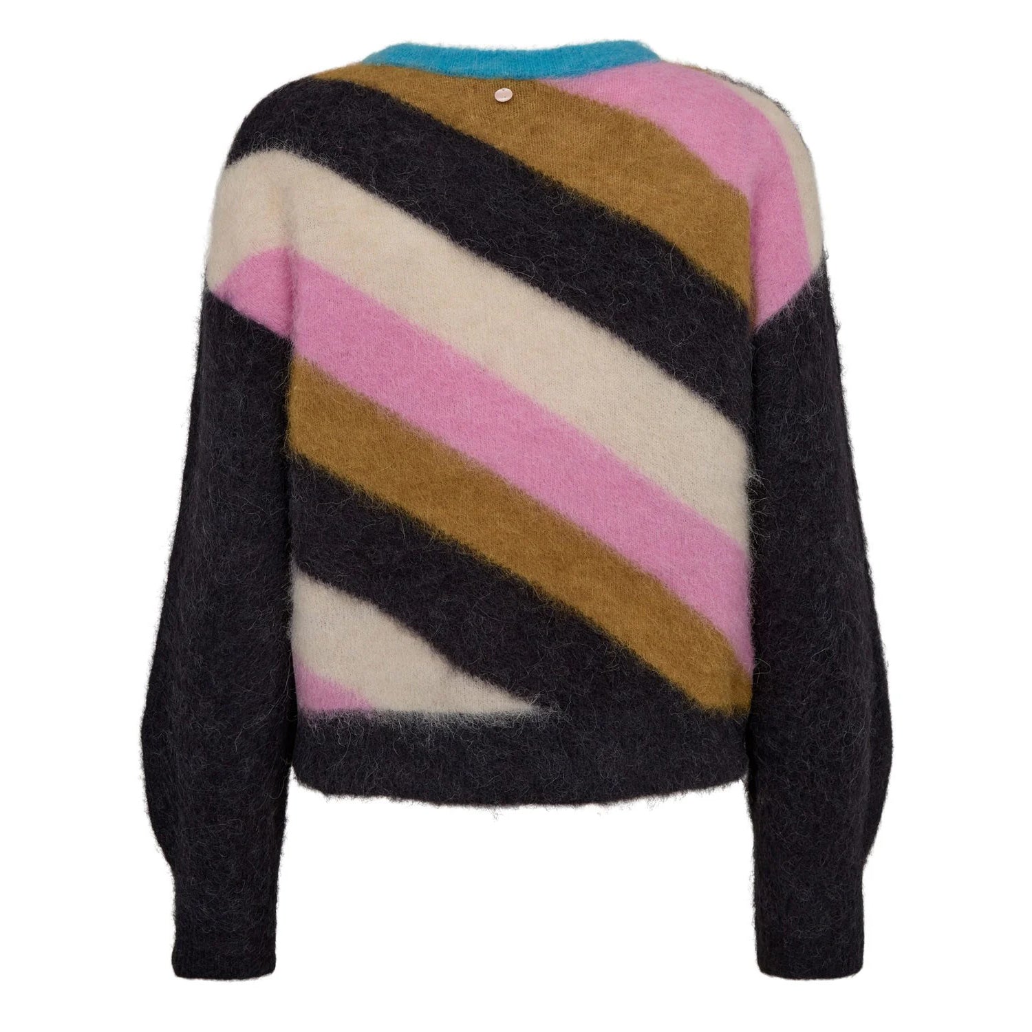 Nusuri Multi Stripe Pullover - Obsidian