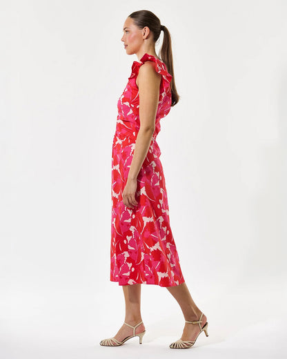 Ofelia Dress With Gathering - Hazel Berry