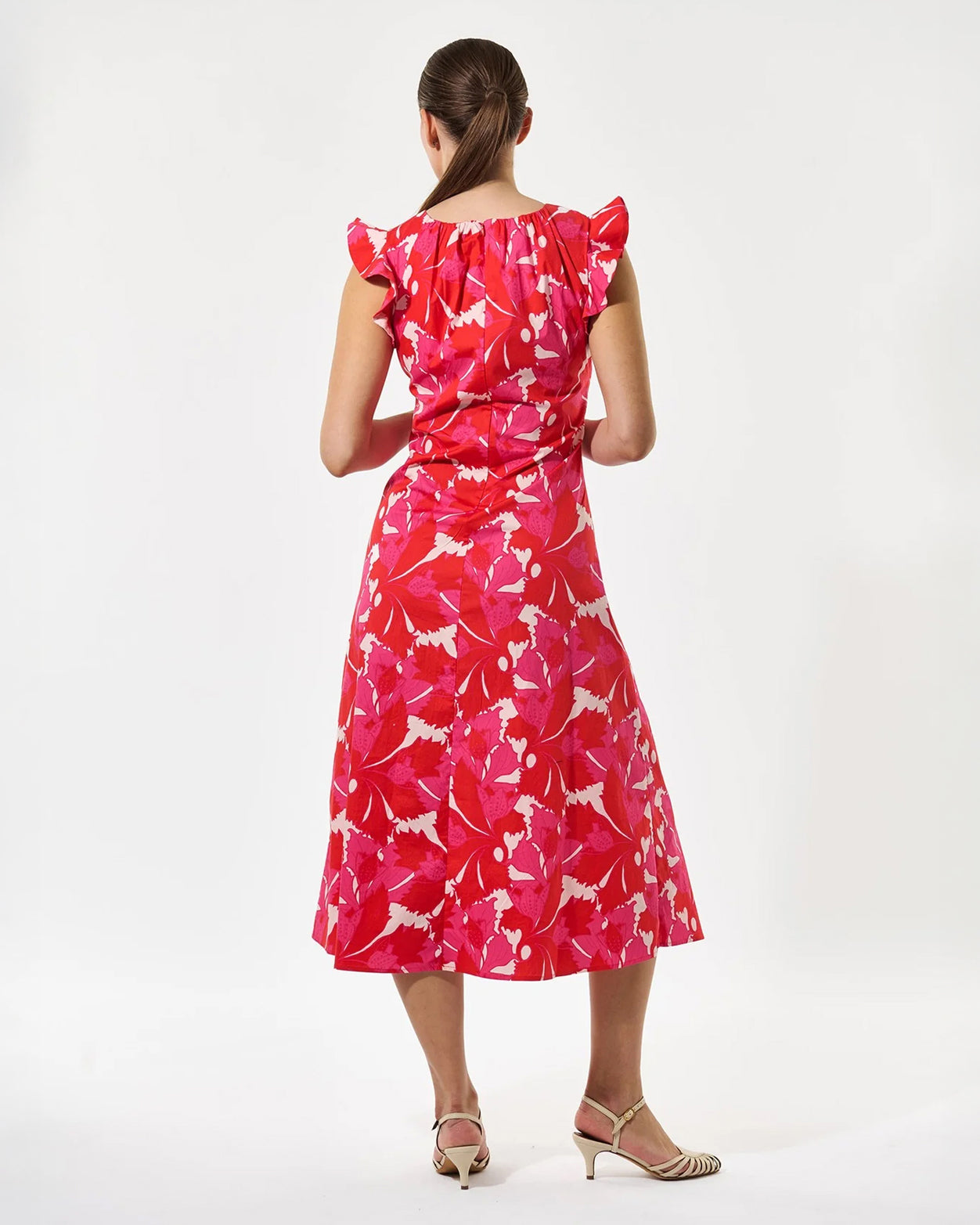 Ofelia Dress With Gathering - Hazel Berry