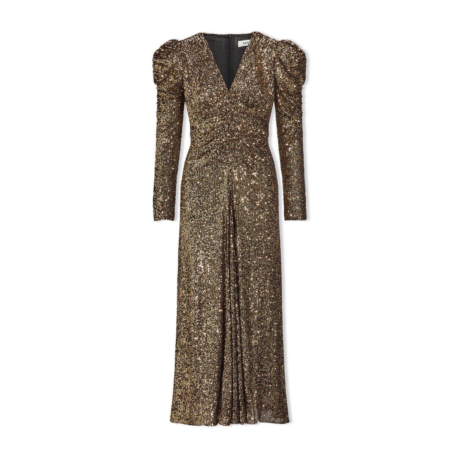 Ophelia Gold Sequin Dress - Gold