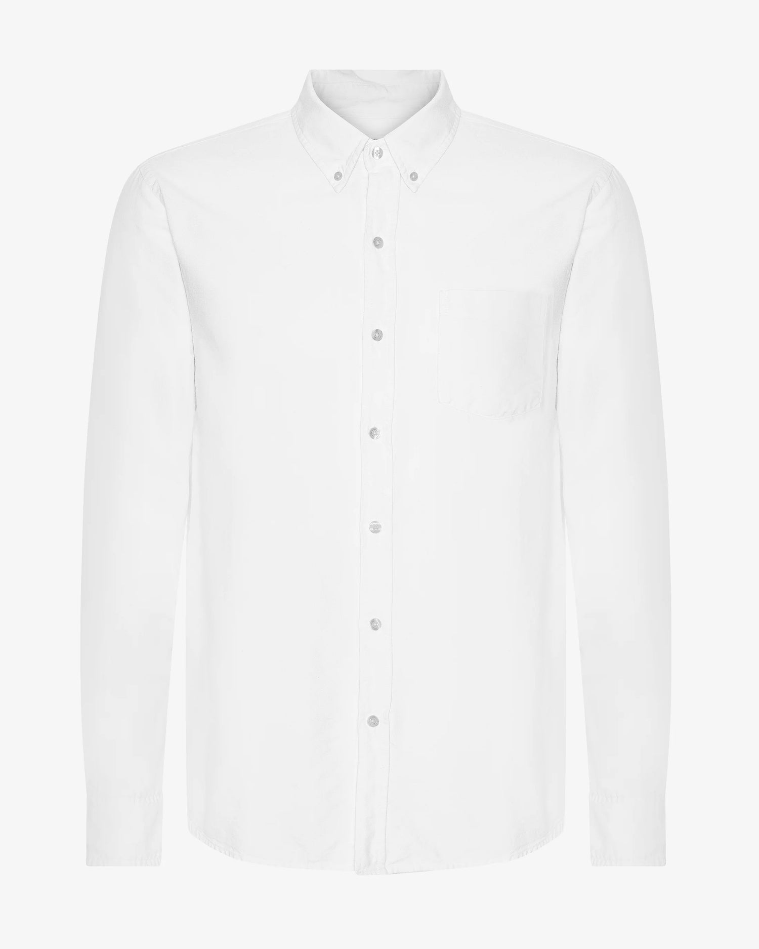 Organic Button Down Shirt - Optical White