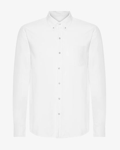 Organic Button Down Shirt - Optical White