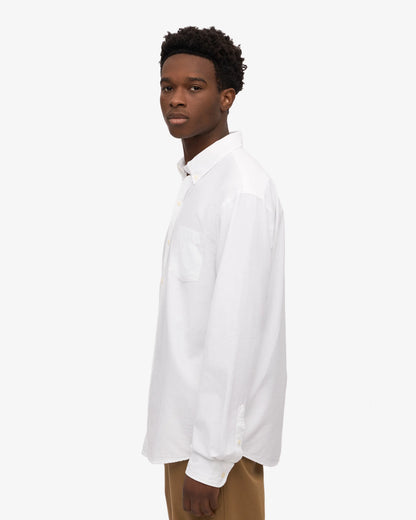 Organic Button Down Shirt - Optical White
