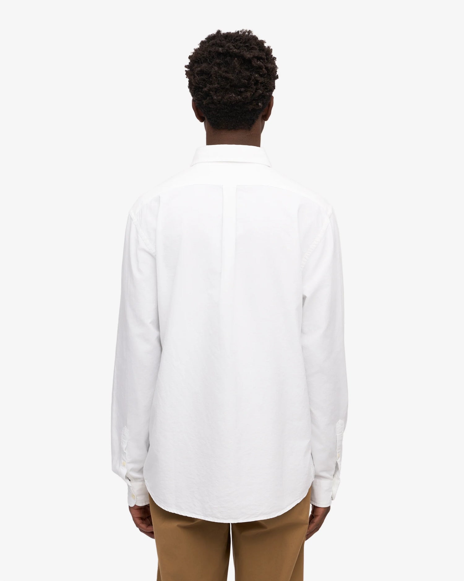 Organic Button Down Shirt - Optical White