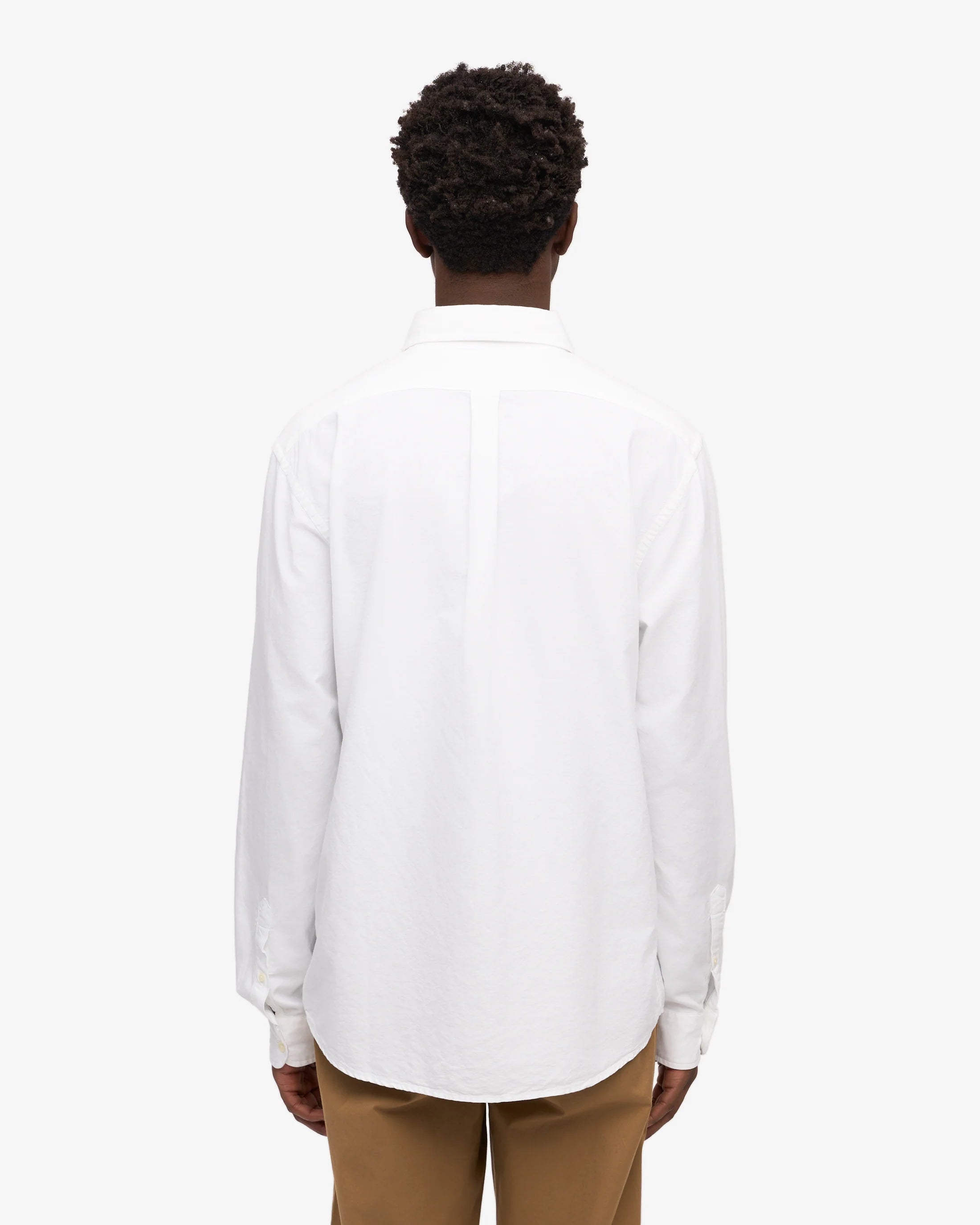 Organic Button Down Shirt - Optical White