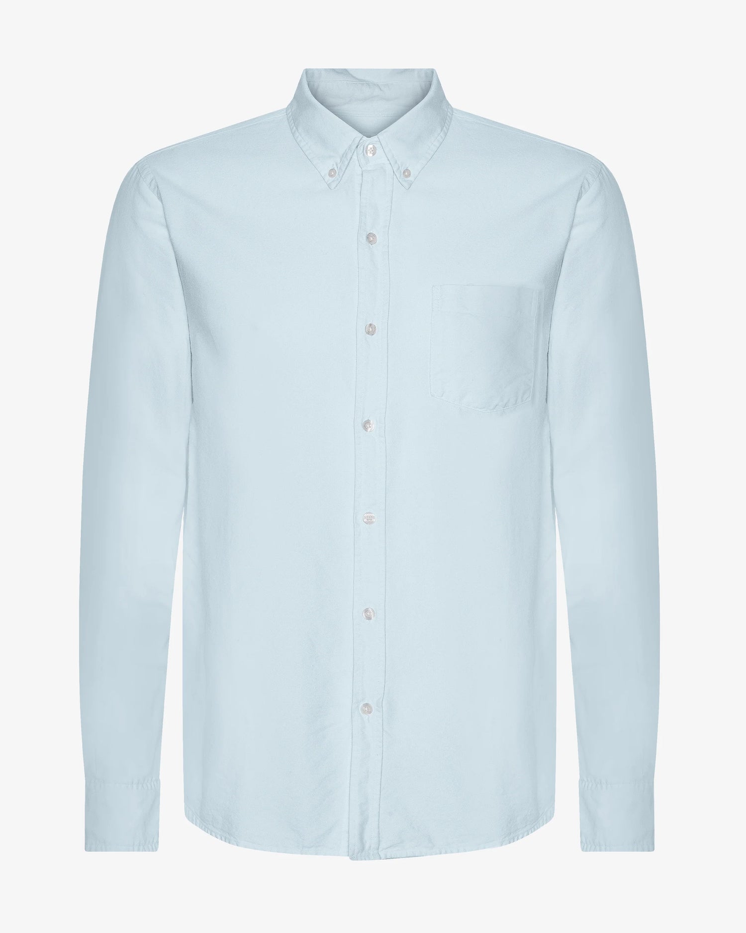 Organic Button Down Shirt - Polar Blue