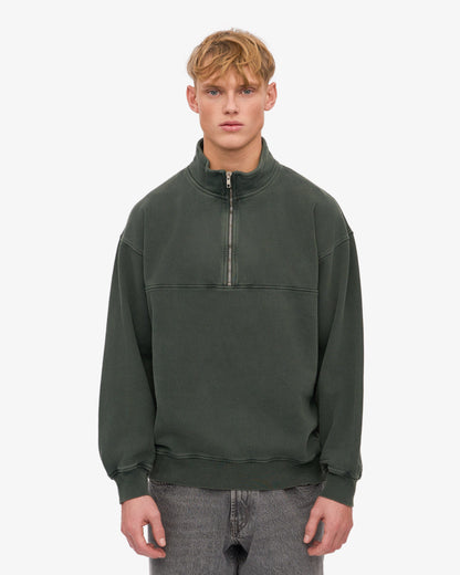 Organic Quarter Zip - Midnight Forest