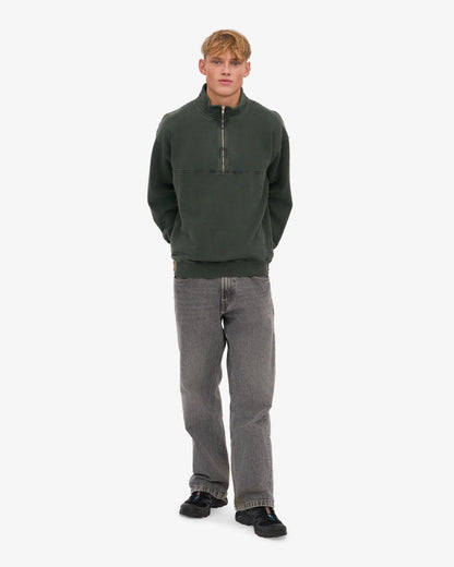 Organic Quarter Zip - Midnight Forest