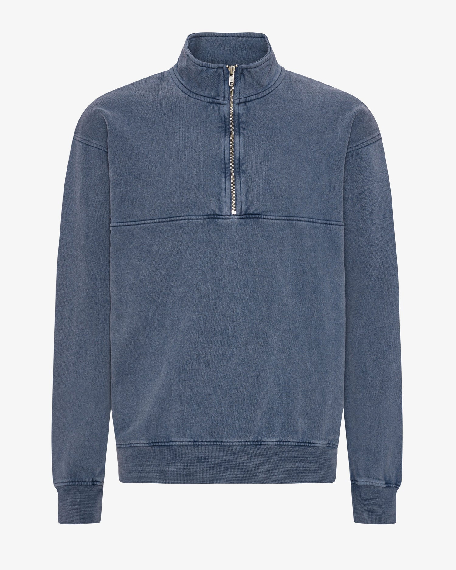 Organic Quarter Zip - Neptune Blue