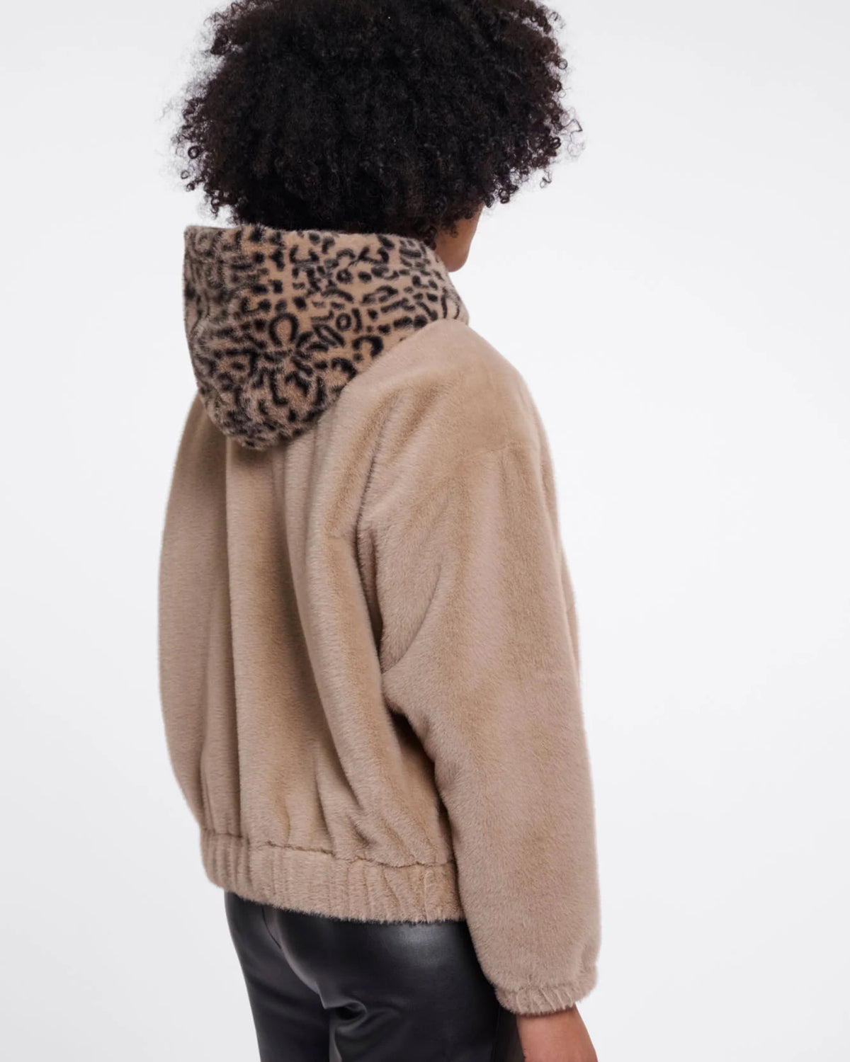 Ori Bomber With Animal Hood - Oat