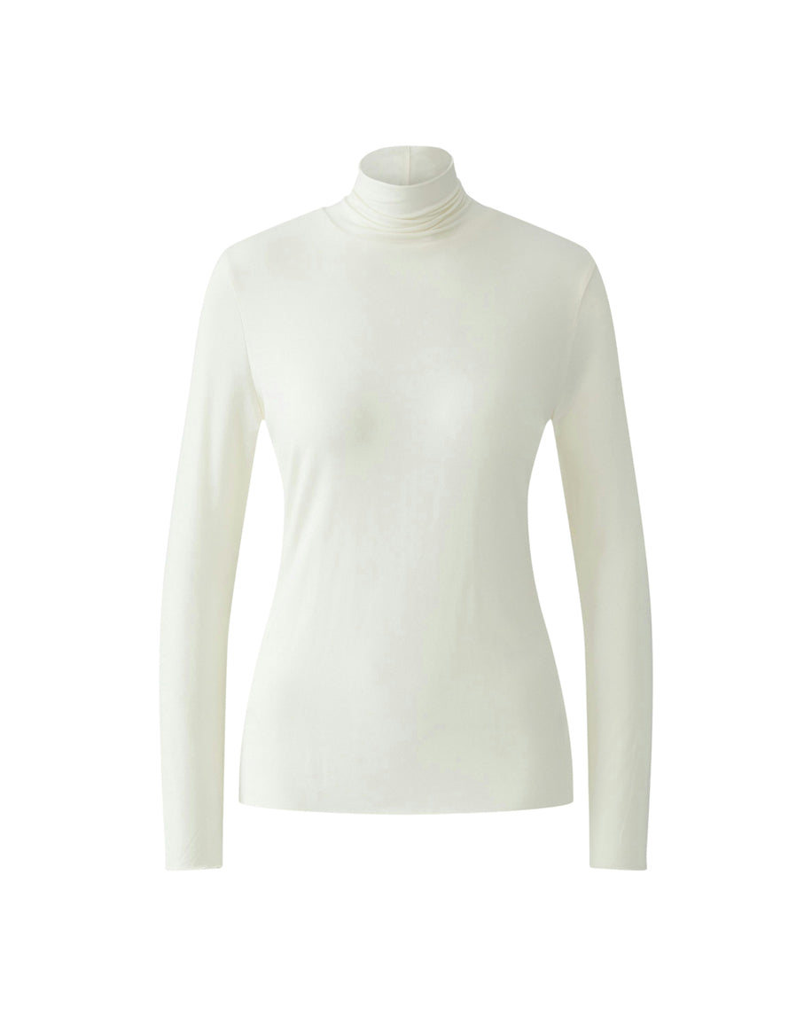 Long Sleeve Turtleneck - Cream
