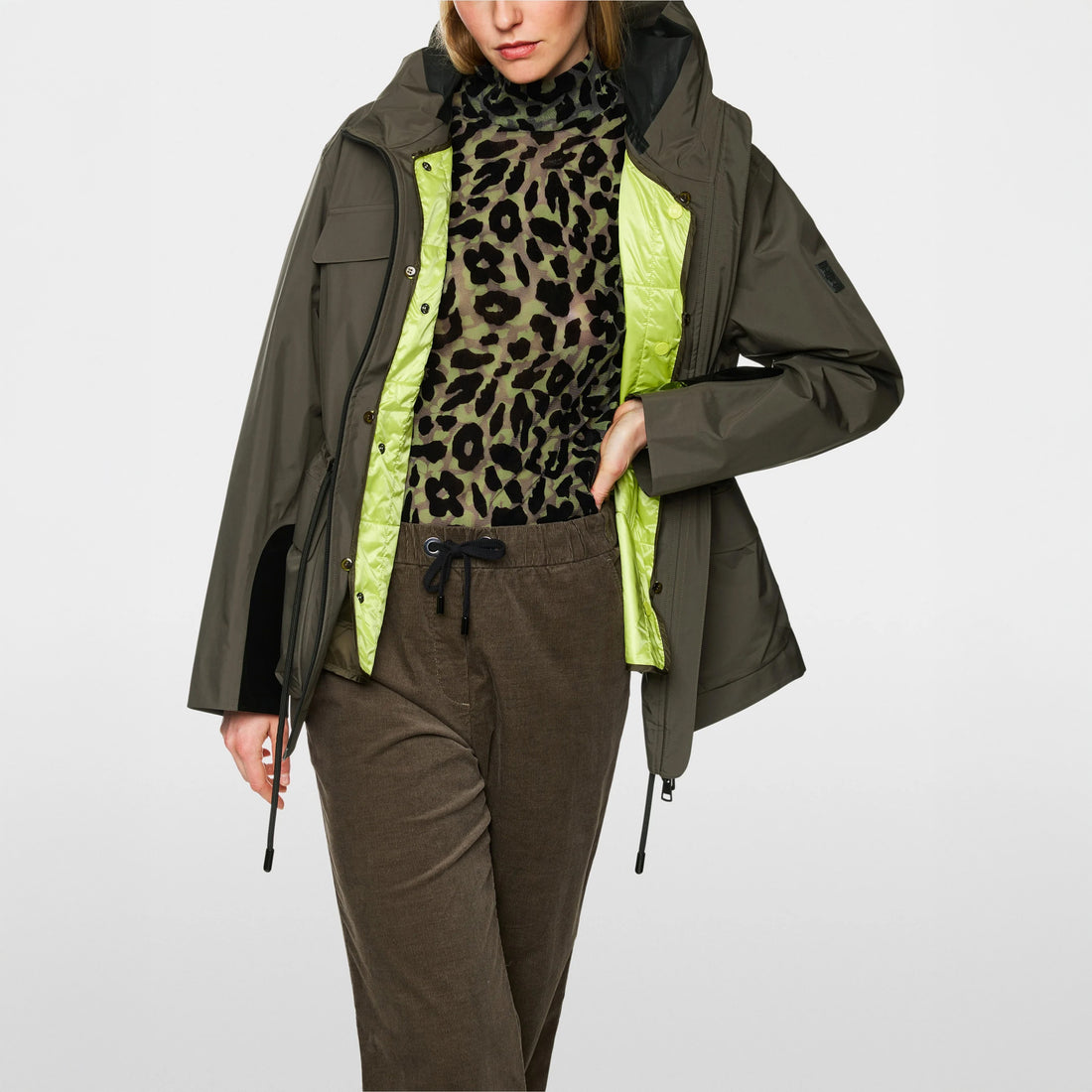 Outdoor Technical Jacket - Olive Drab