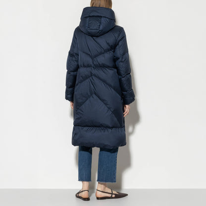 Outdoor Down Coat - Midnight Blue