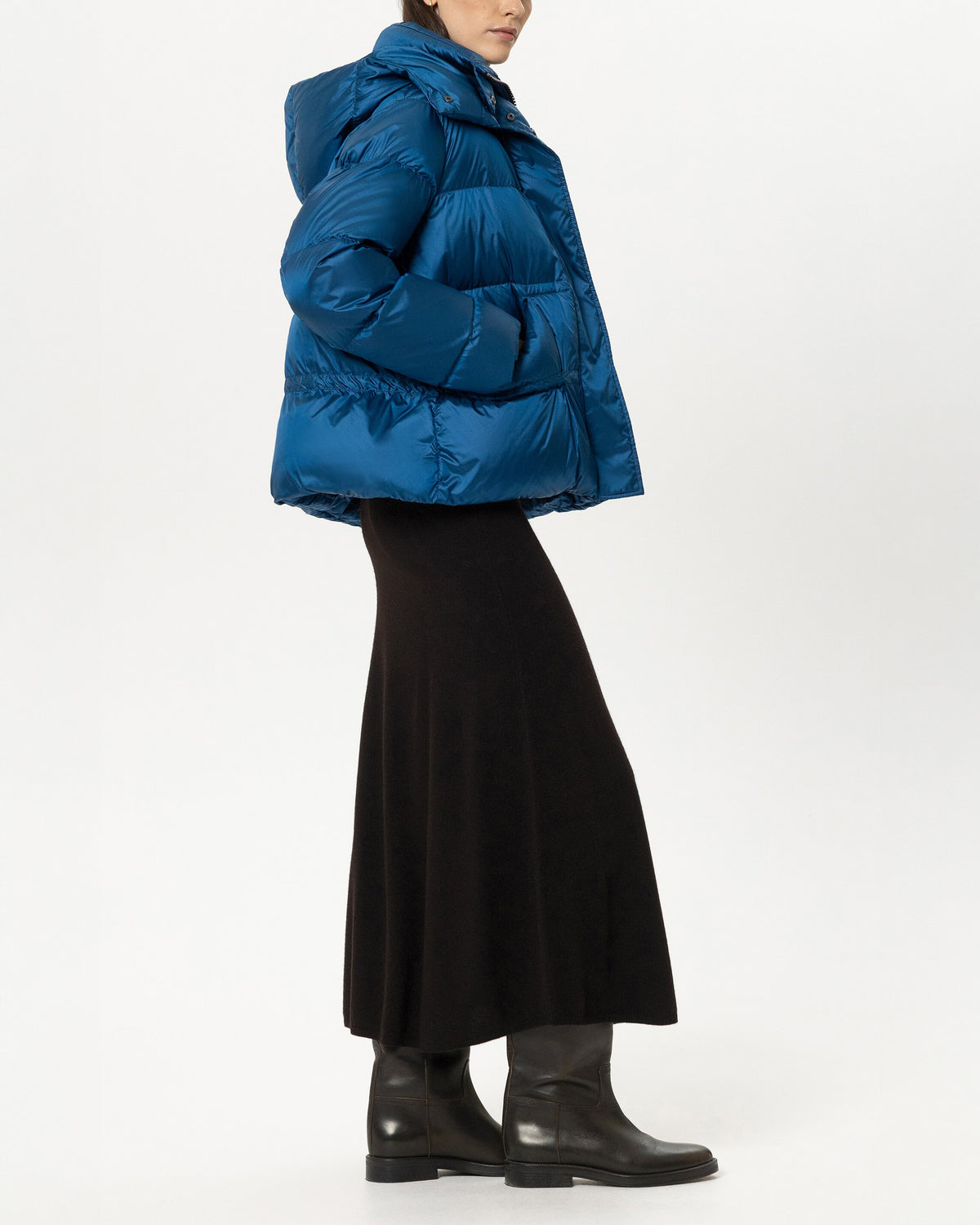 Outdoor Down Jacket - Sapphire