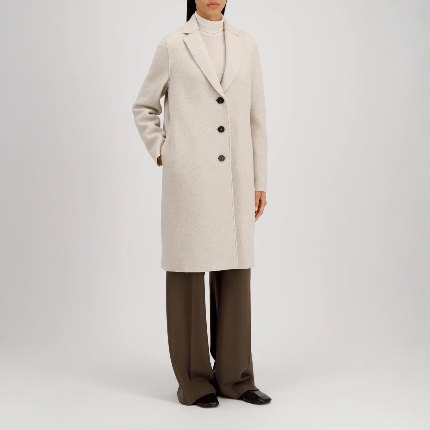 Overcoat - Oat Melange
