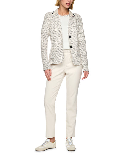 Pull On Siena Trouser - Cream
