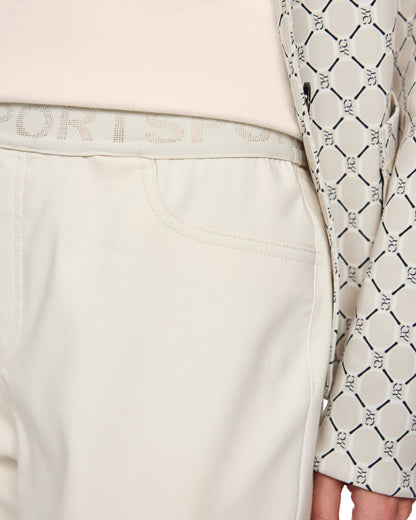 Pull On Siena Trouser - Cream