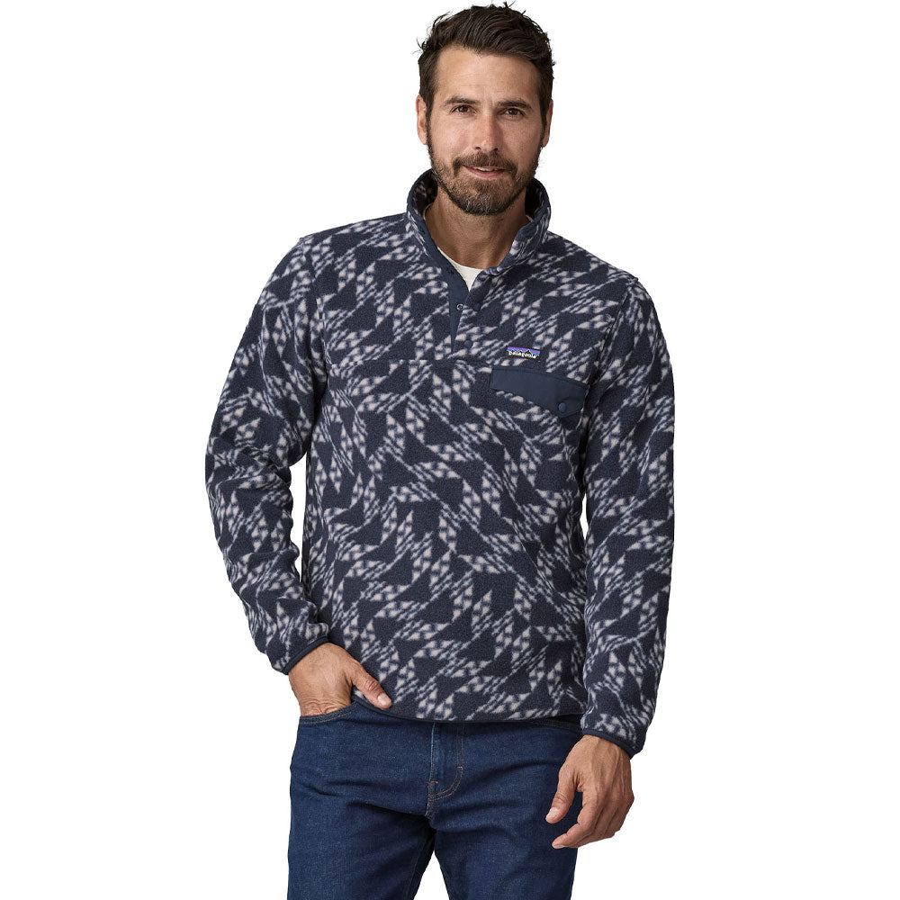 Lightweight Synch Snap-T Pullover - Synched Flight: New Navy