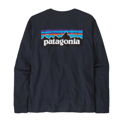 L/S P-6 Logo Responsibili-Tee - New Navy